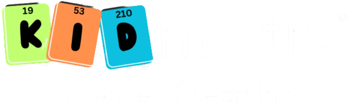 KIDmistry logo, Science of Learning